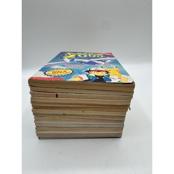 Pokemon Chapter Books Lot of 15 Scholastic Paperback Children's Anime Pikachu - Picture 15 of 16